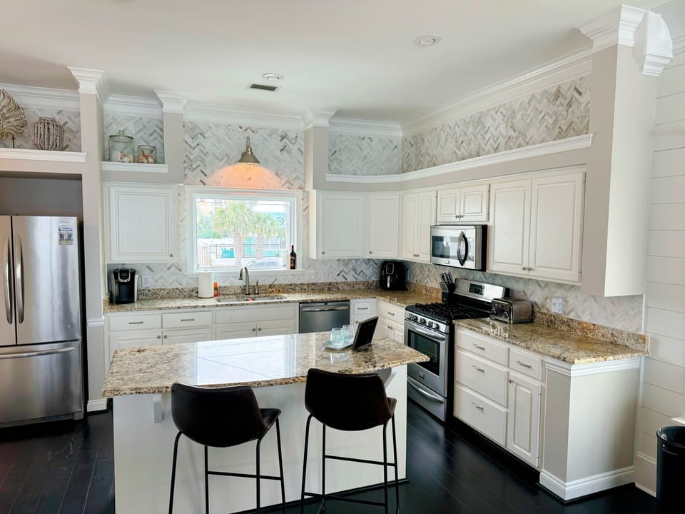 Renovated kitchen