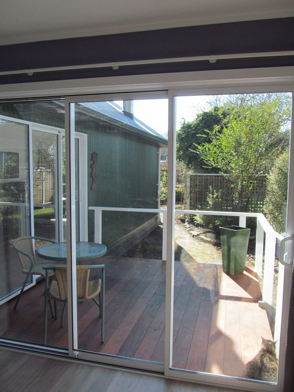 Outlook from queen bedroom