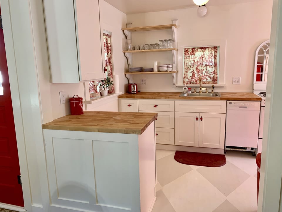 Kitchen View From Dining Area
