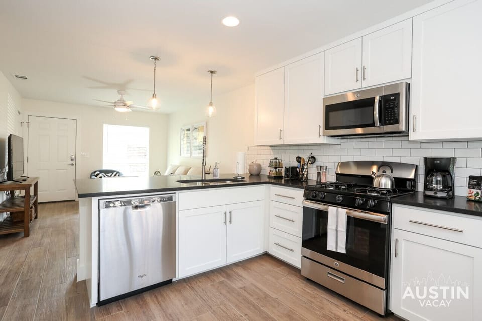 Fully equipped kitchen with all the essentials