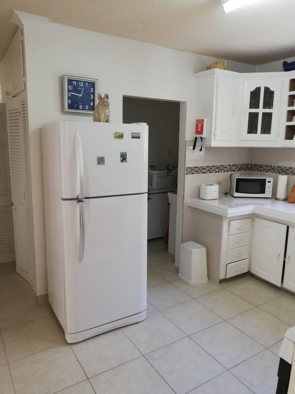 Kitchen leading to Utility Room