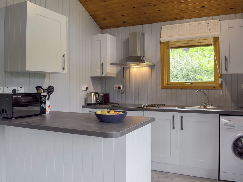 Kitchen area | Lochearn View Lodge, Lochearnhead, near Callander