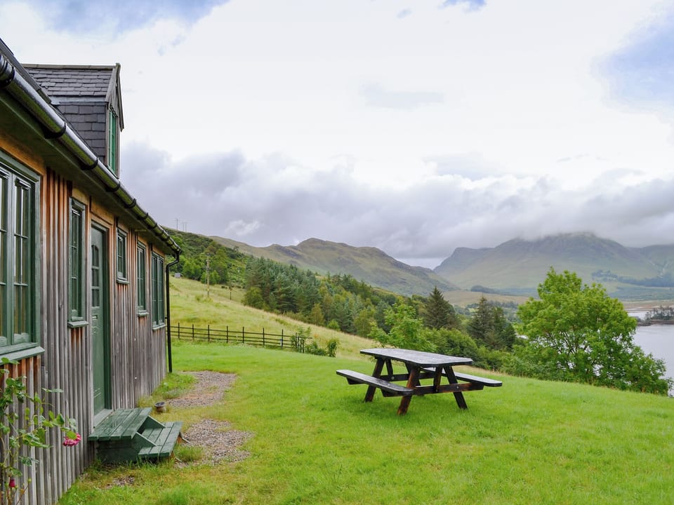 Sitting out area | Loch Long View, Dornie