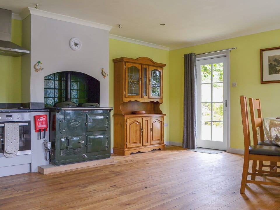 Well equipped kitchen/ dining room | Loch Long View, Dornie
