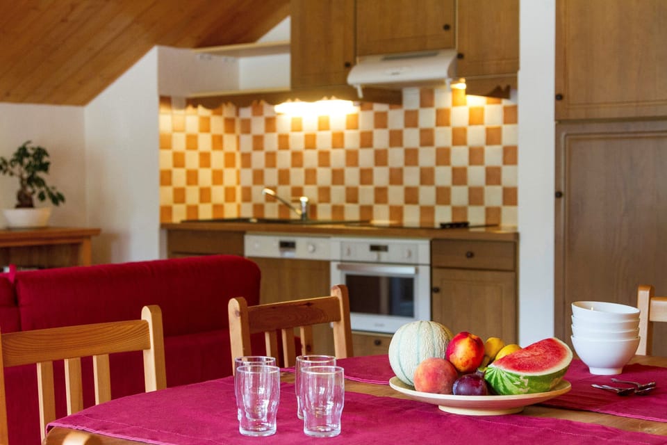 Share meals and laughs at the dining table.