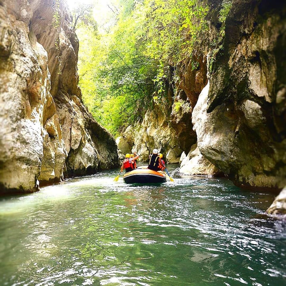rafting Orsomarso - 20 min by car - trips are organized from Scalea