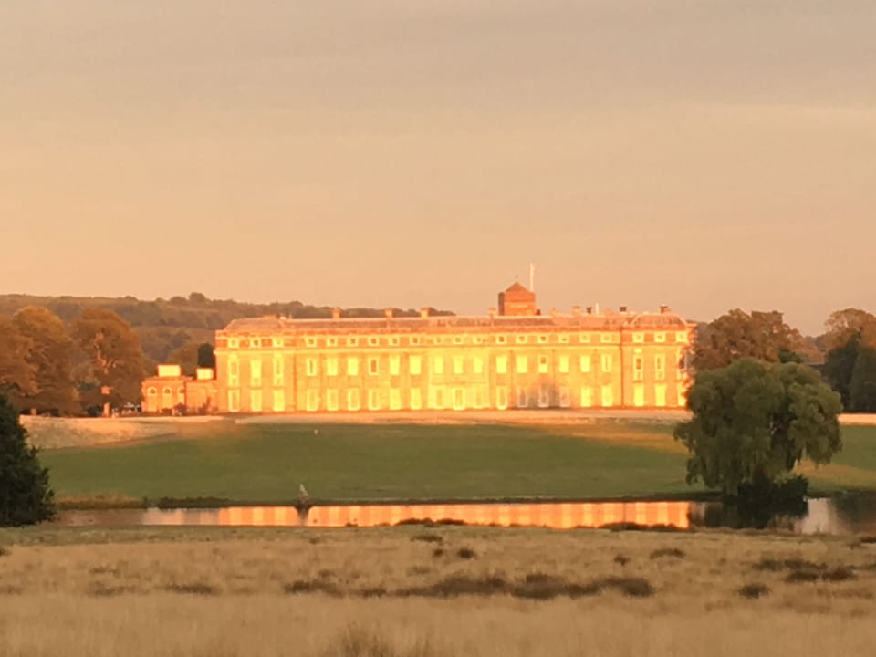 The famous Petworth House just opposite