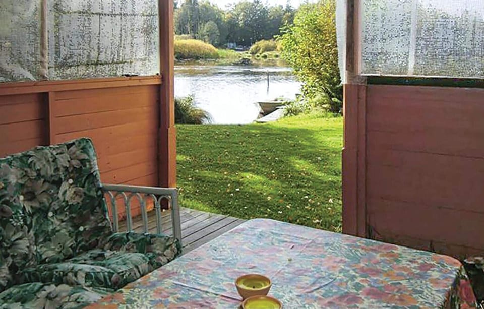 outside