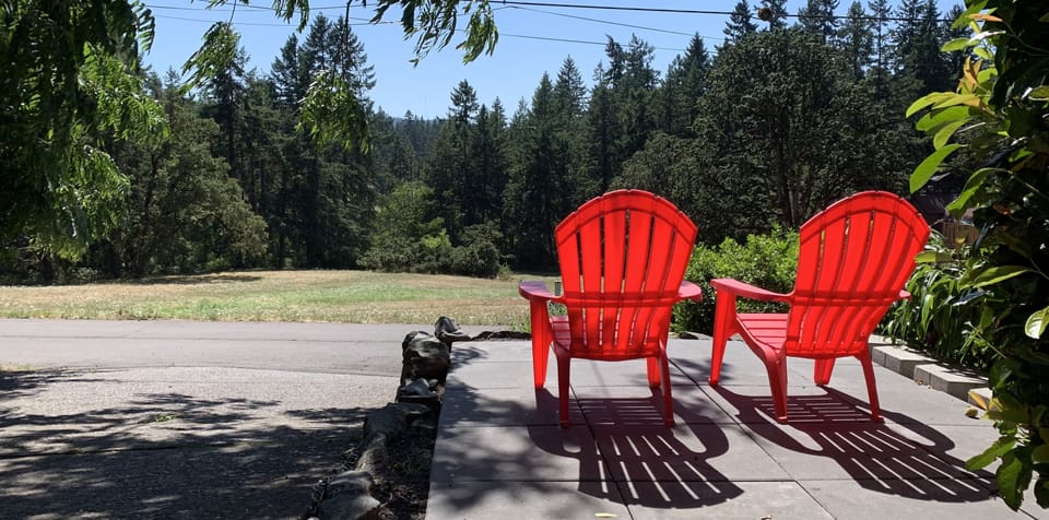 Trails for walking, hiking, biking just steps from the front door!