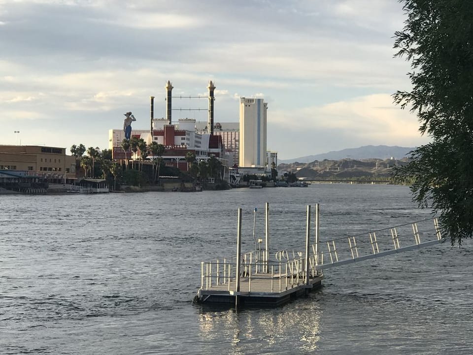 Water taxi pickup dock