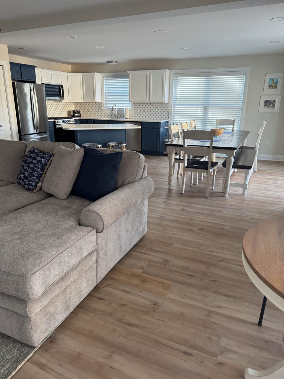Living, Kitchen, Dining Area