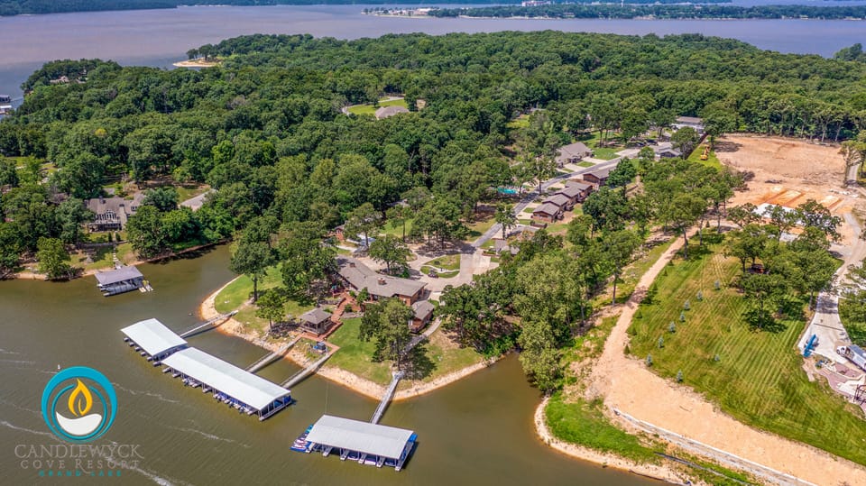 Aerial View Of Resort where Townhome is located.