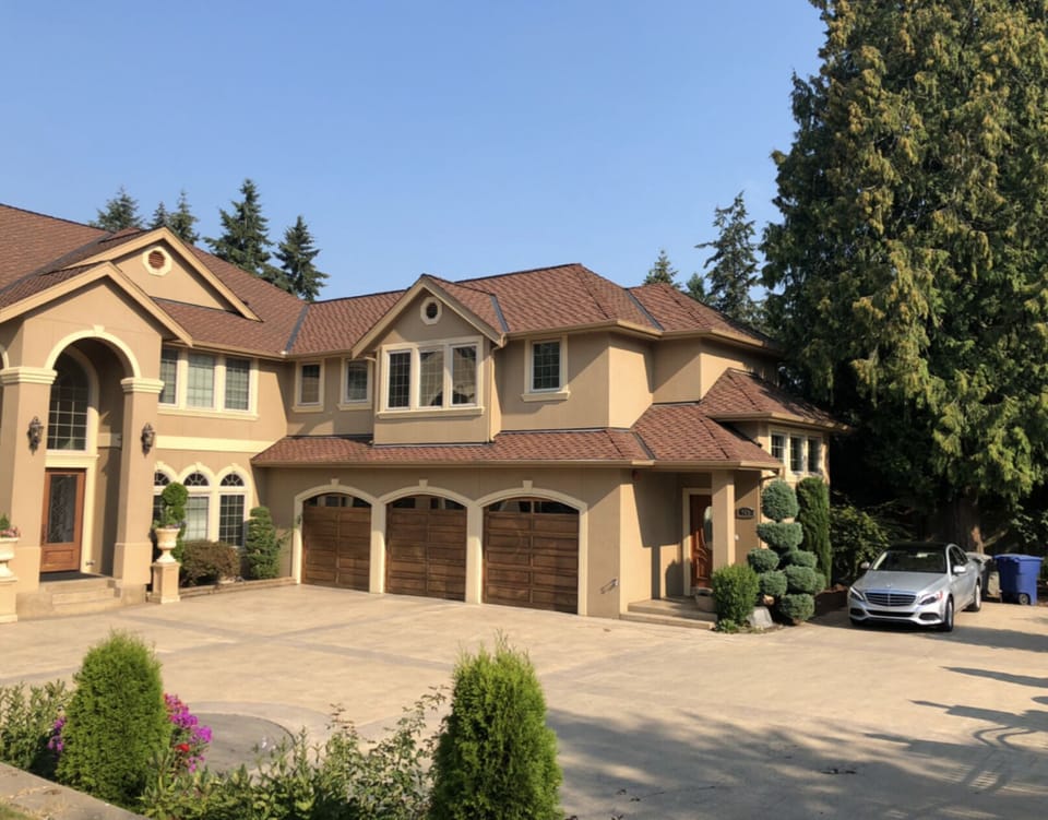 Your private unit is on the left side above the garage of this Bellevue Mansion.