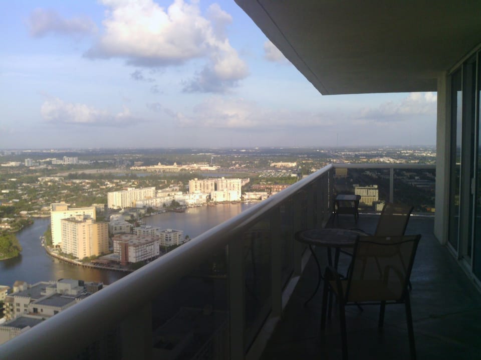 View from condo. City