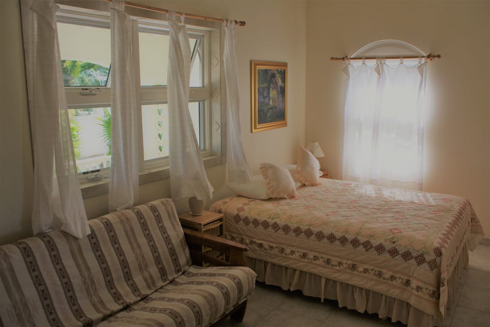 Garden View bedroom - one of two