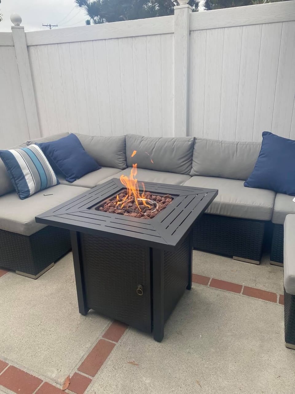 A new fire pit just added!