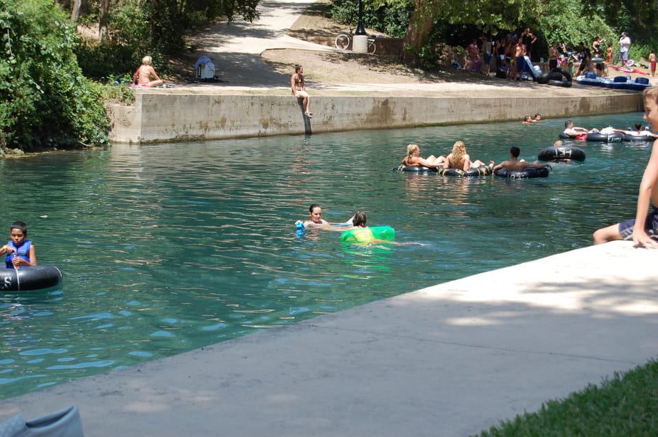 The beautiful Comal River!