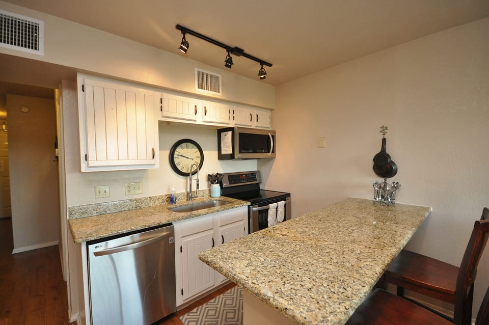 Extra counter space in the kitchen