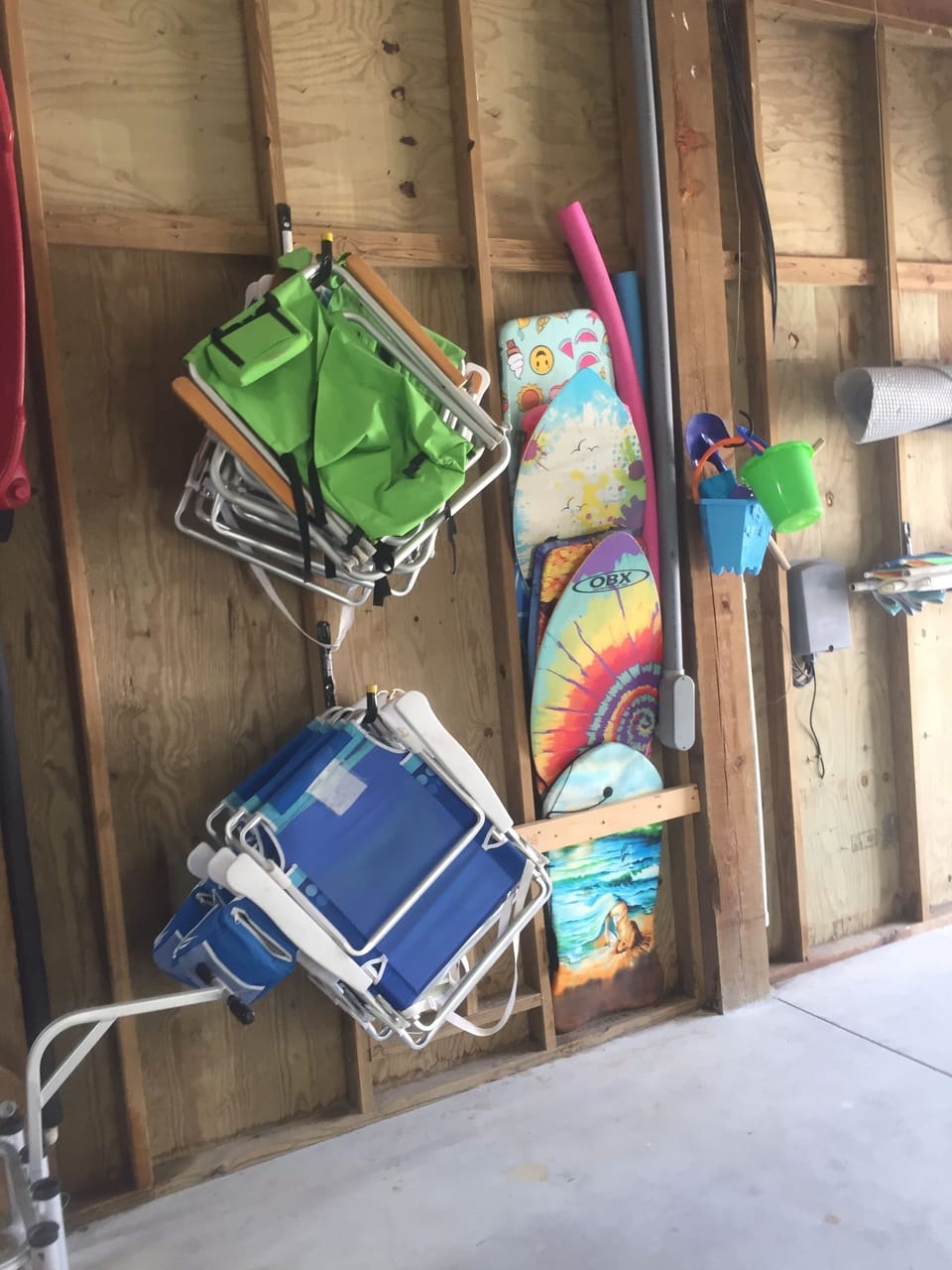 Beach Chairs/Umbrellas/Sand Toys/Boogie Boards all for Renters to use on Beach
