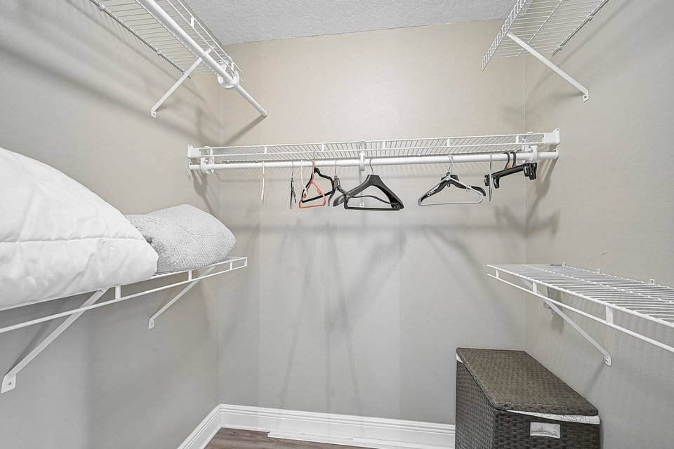 Spacious closet