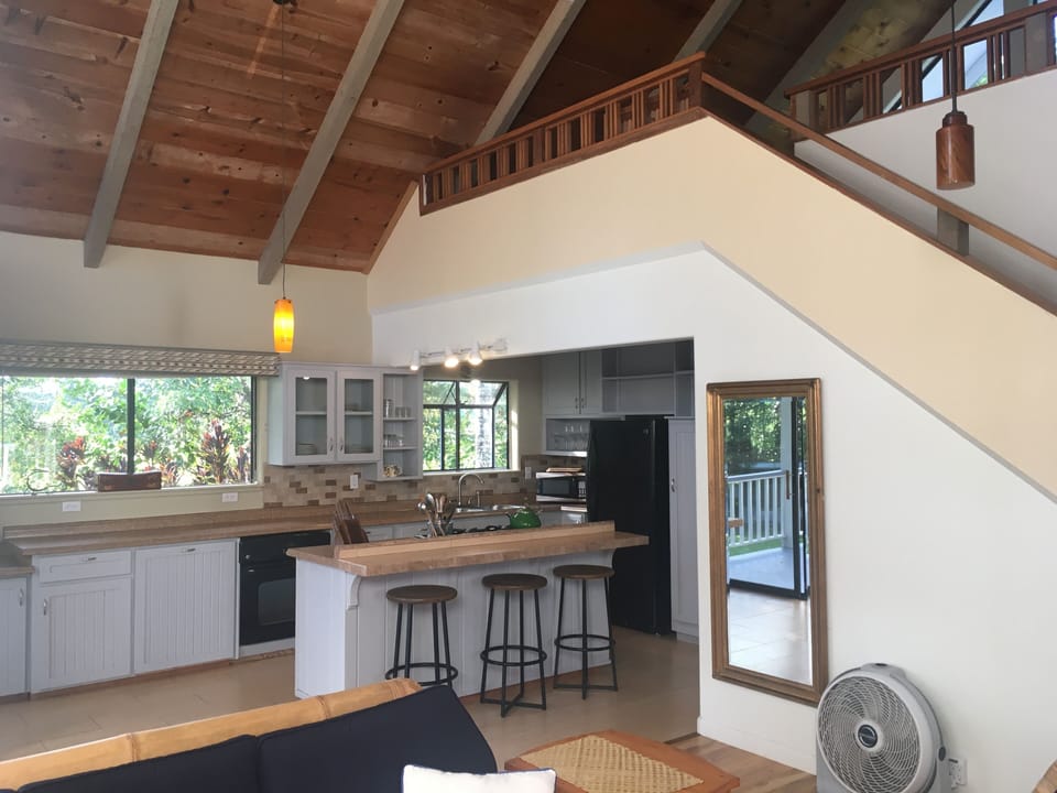 Twenty-two foot ceilings