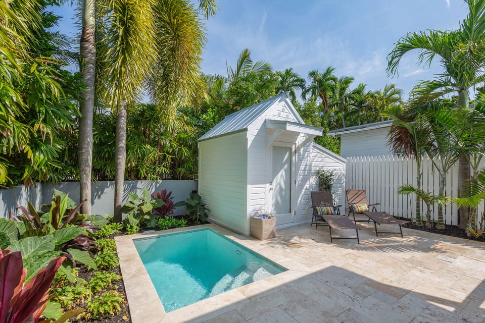 Private dipping pool is all yours!