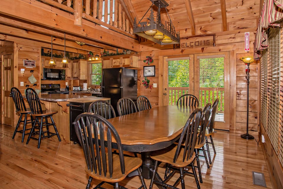 Gather Round the Table to Enjoy a Meal, Play Fun Games, or Sharing Adventures 
