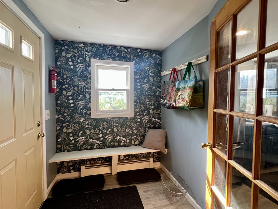 Mudroom entry 