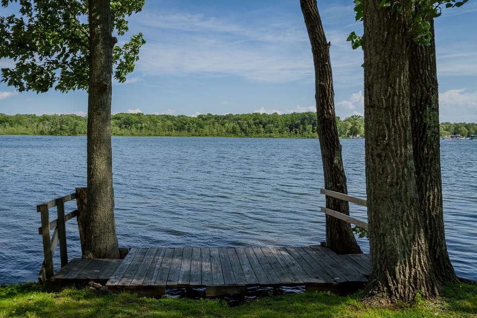 Lake Life--a short walk from the house