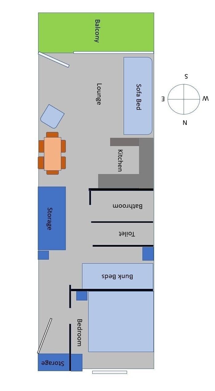 Plan of Apartment