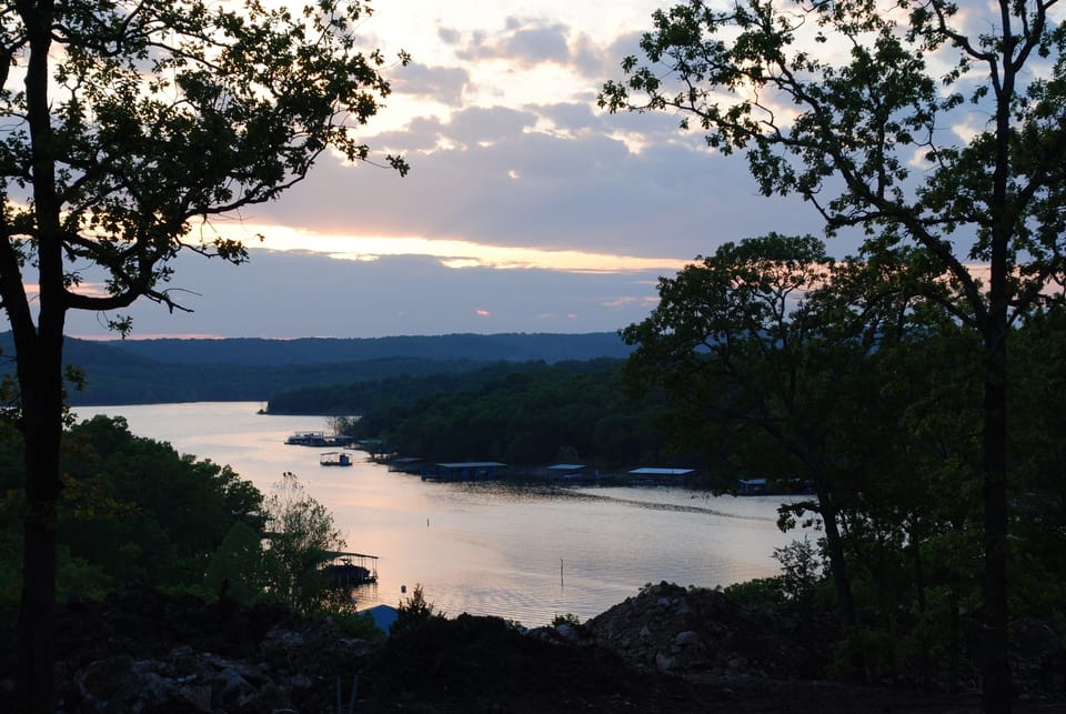 The view from atop the hill by the pavilion never gets old.