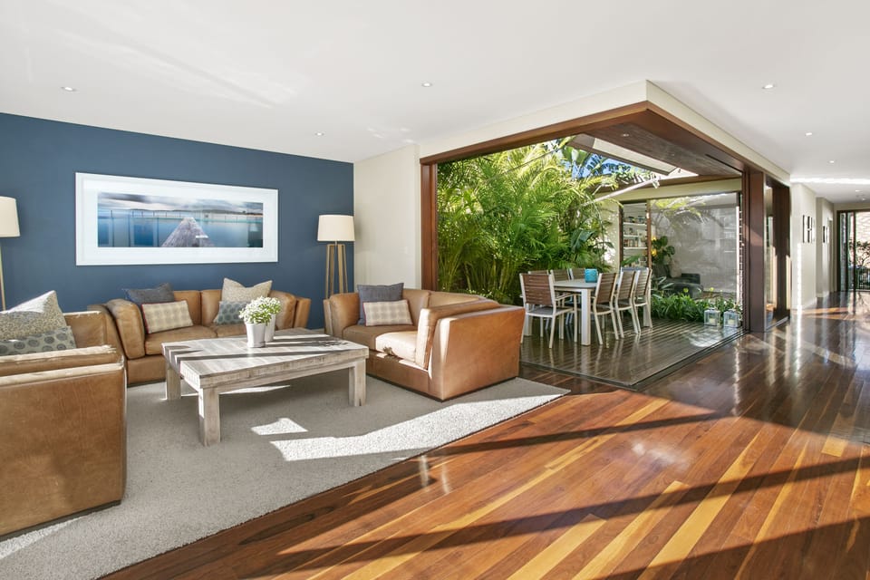 Main open-plan living area