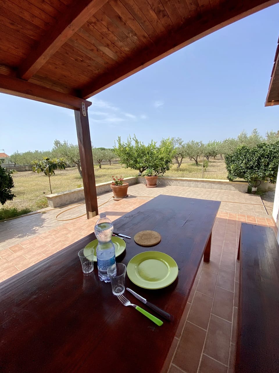 Outdoor dining