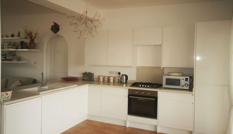 Modern fully equipped kitchen