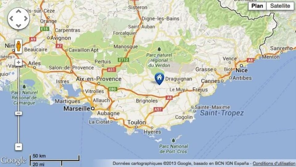Ideally situated to visit Provence and French Riviera