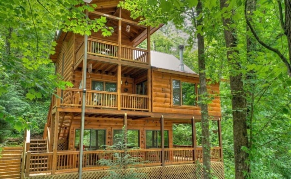 Rear of home