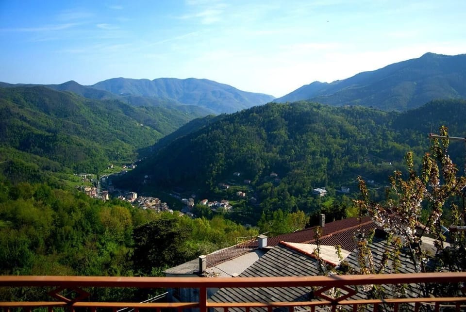 View of the valley... and over there the sea!
