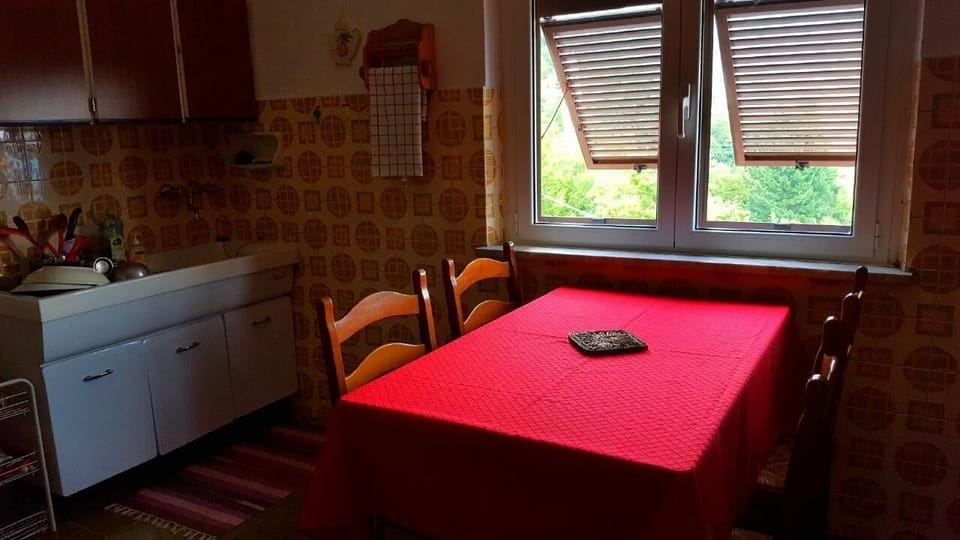 The kitchen table
