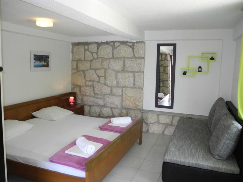 Sleeping area. Sleeping area