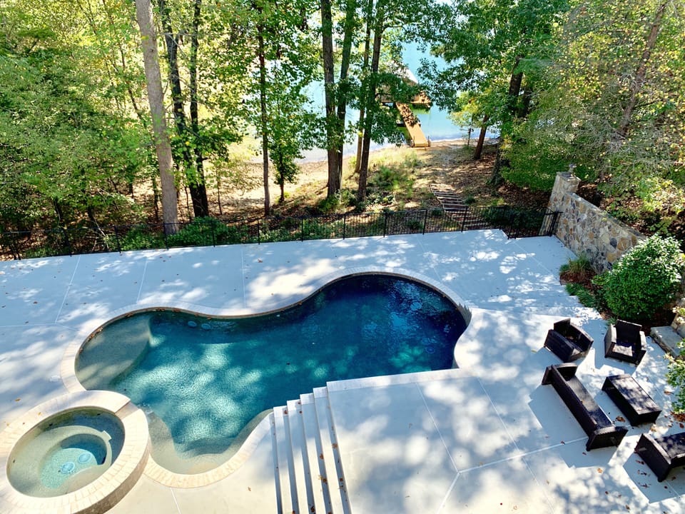 A canoe and 2 paddle boards included.