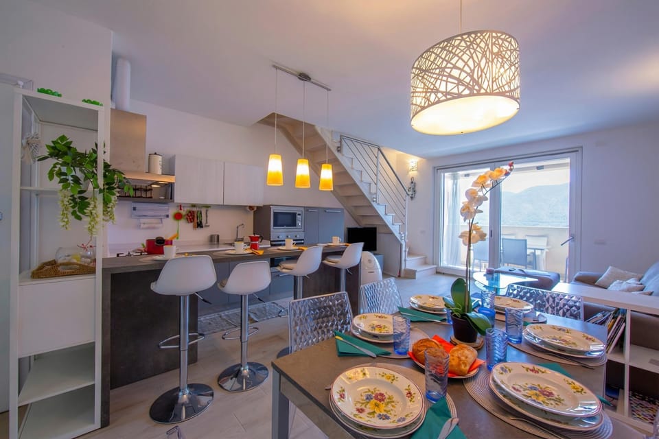 Living and dining room