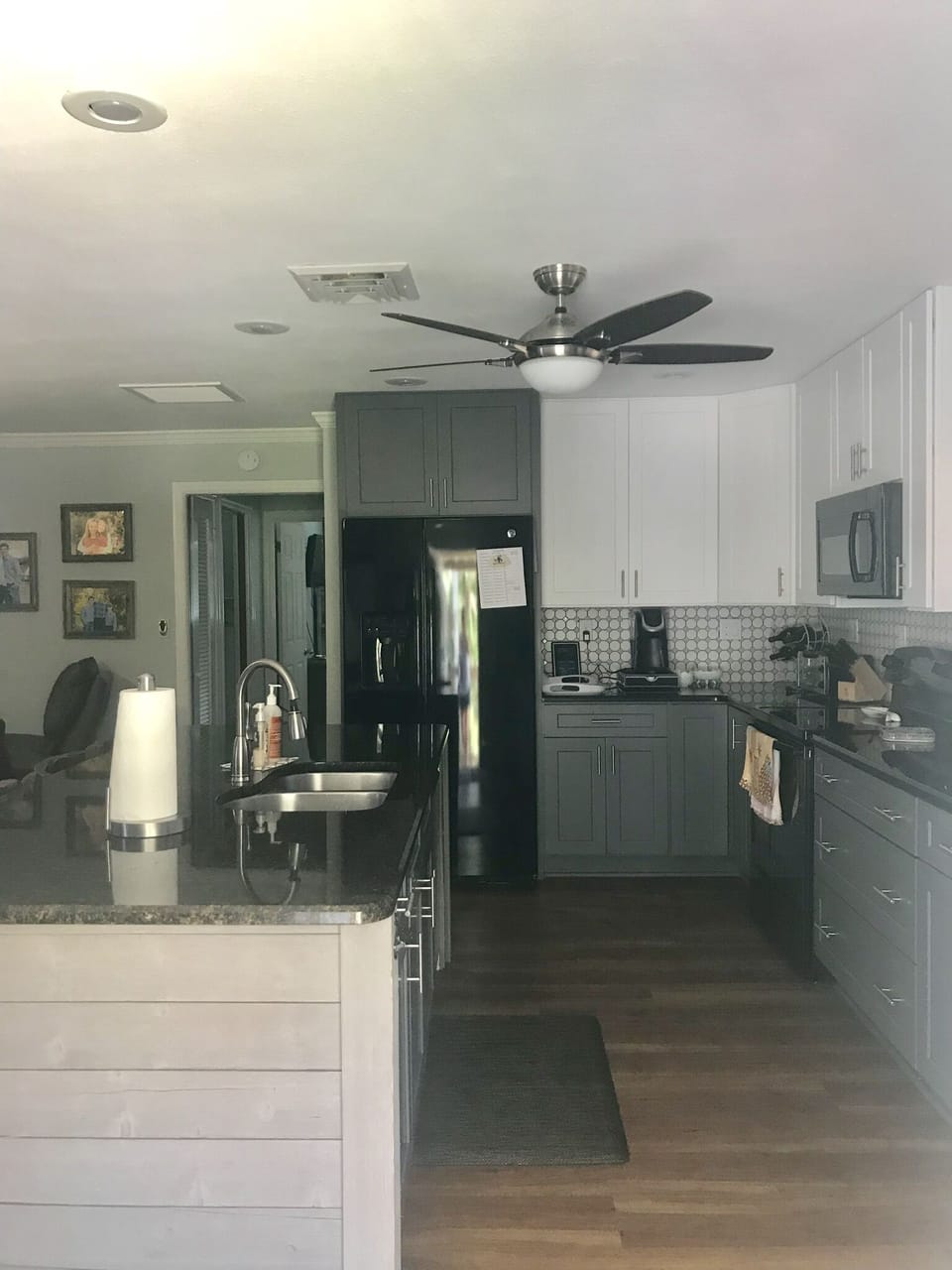 Fully stocked kitchen 