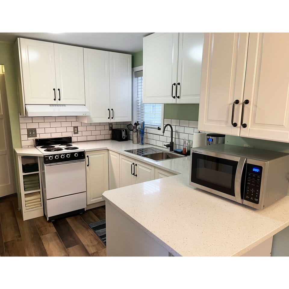 Recently renovated kitchen