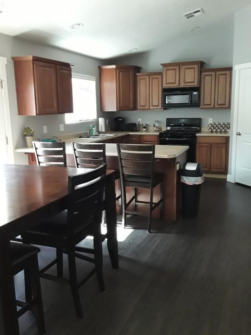 Large open kitchen and family room for entertaining