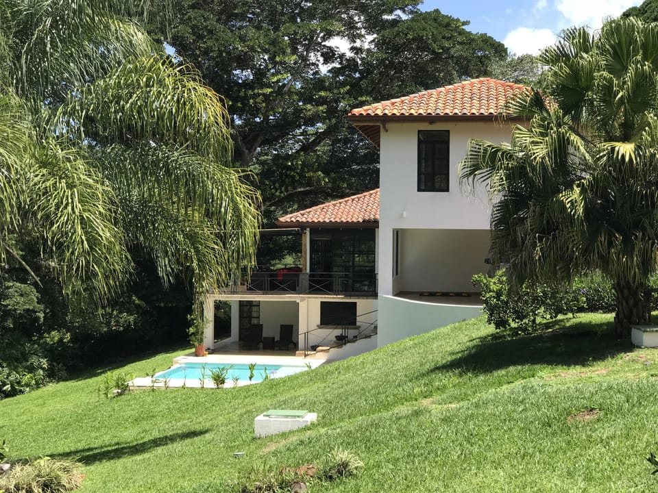 View from driveway
