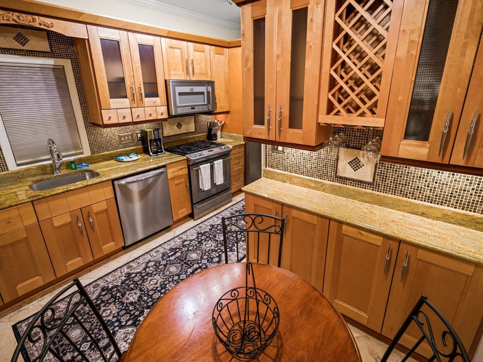 Huge kitchen with tons of storage