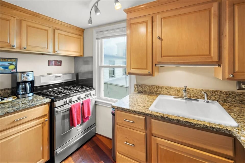 Gas stove and great light