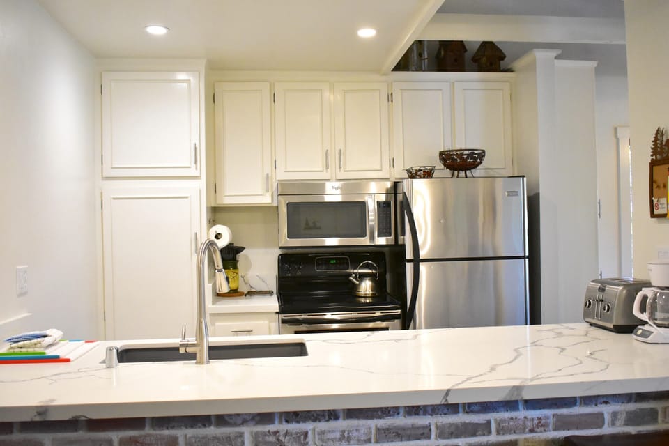 Open concept kitchen