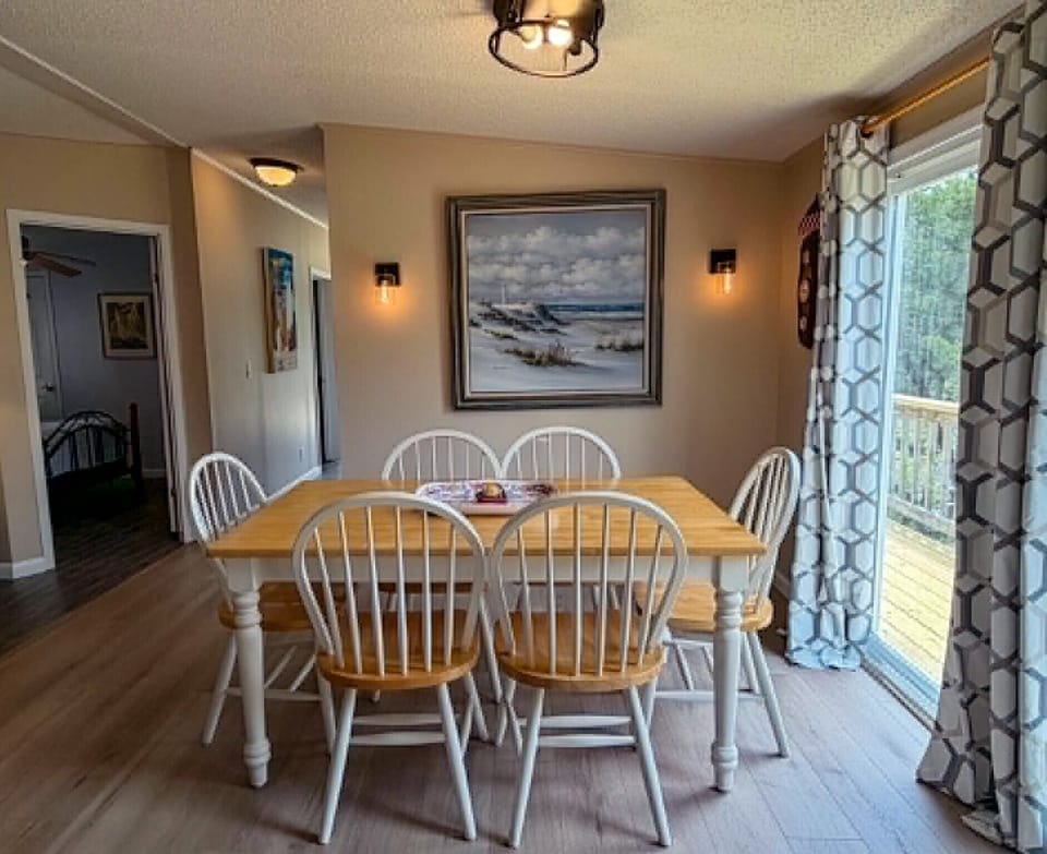 Dining Area with Deck Access