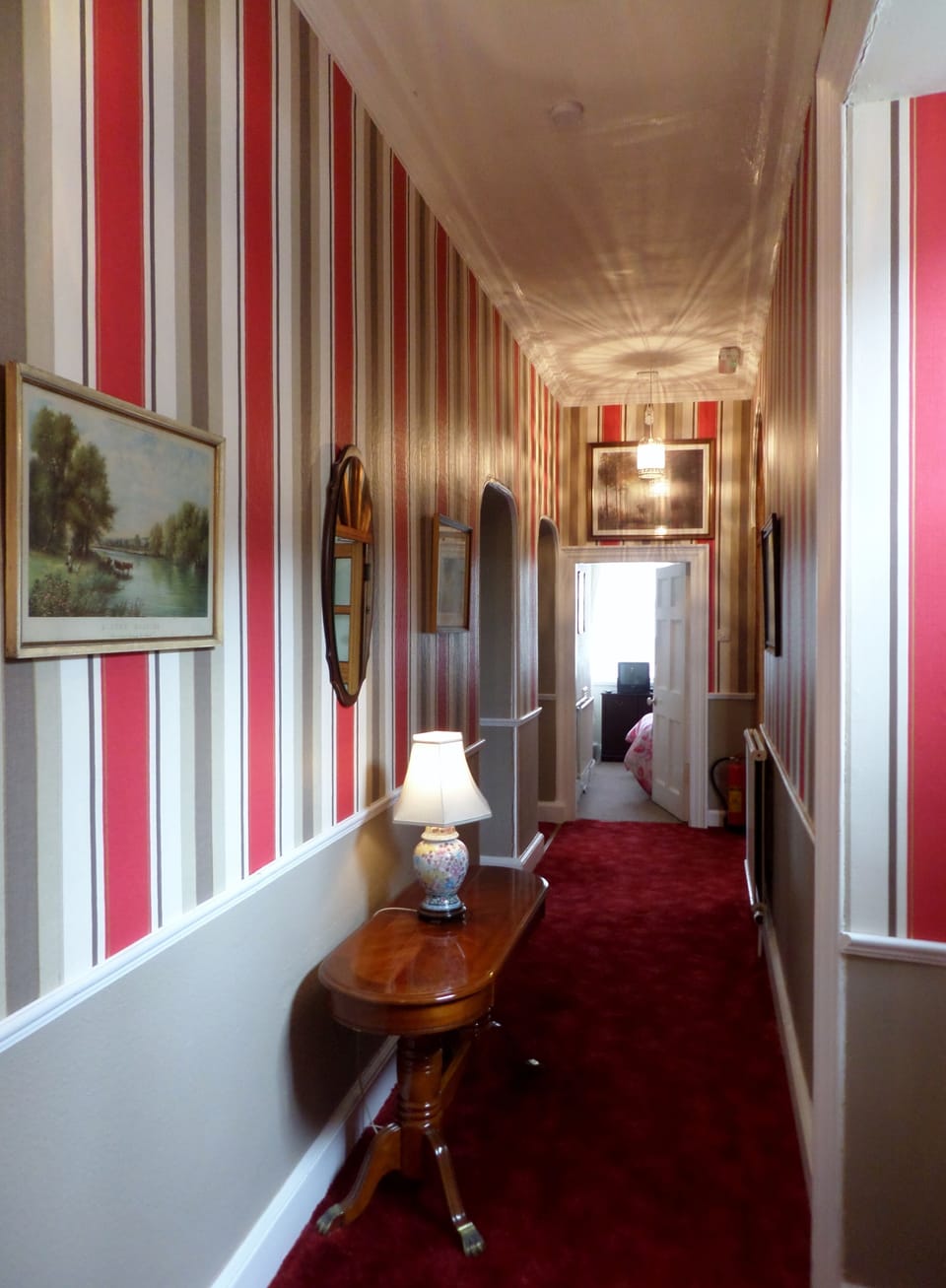 NORTH WING 
HALL TO BEDROOMS